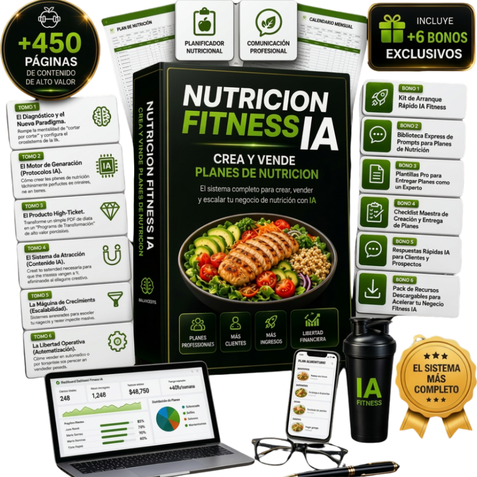 Nutricion Fitness IA + EL PROTOCOLO DE EJECUCIÓN 24/7