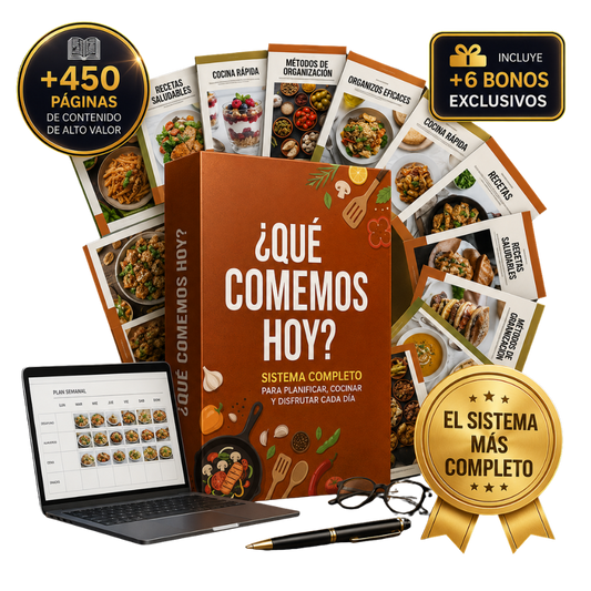 Pack ¿Qué comemos hoy? + Método chango lleno